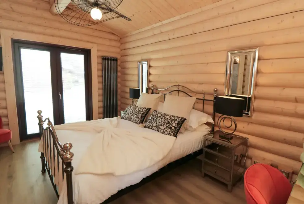 Bedroom at Coldmoor Lodge 6