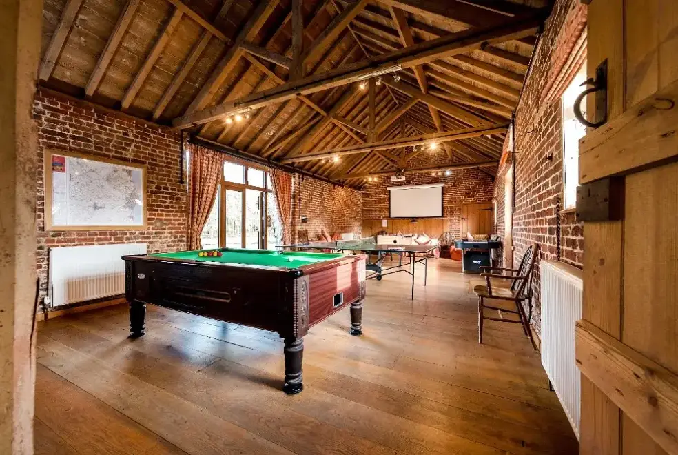 Games Room at Coot