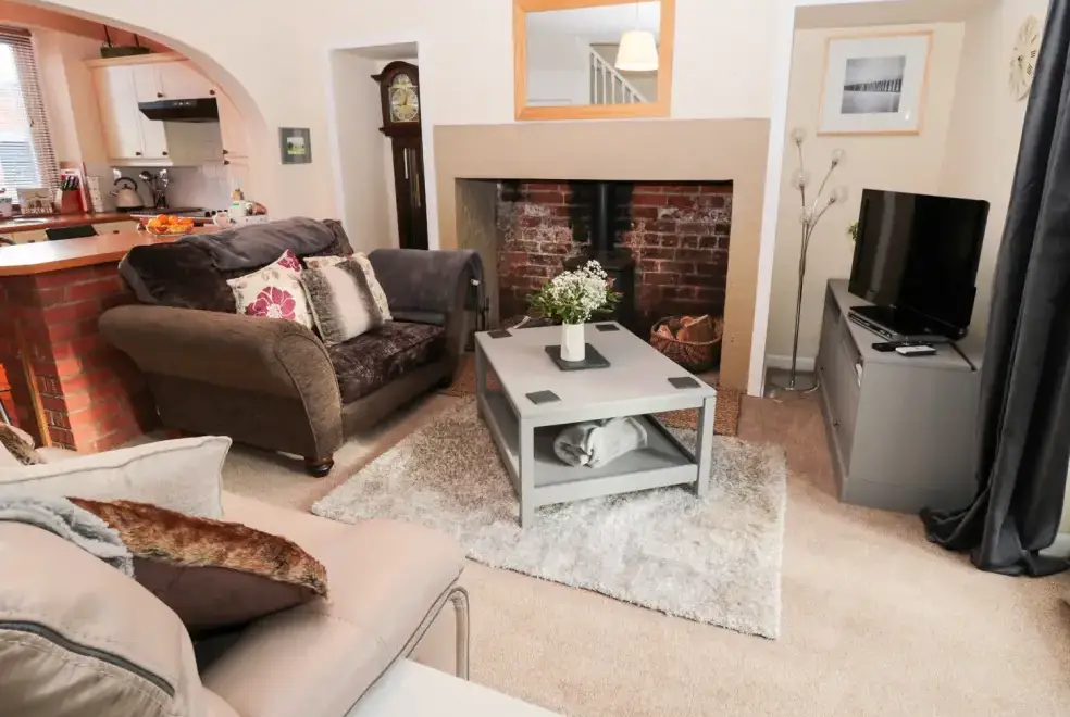 Lounge at Corbett Cottage, Northumbria