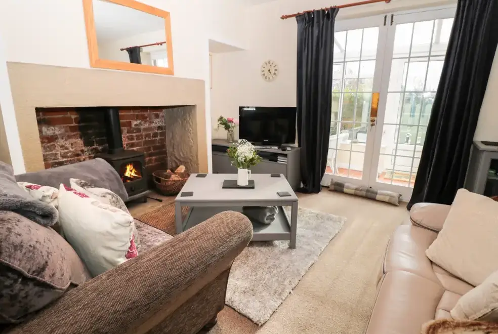 Lounge at Corbett Cottage, Northumbria