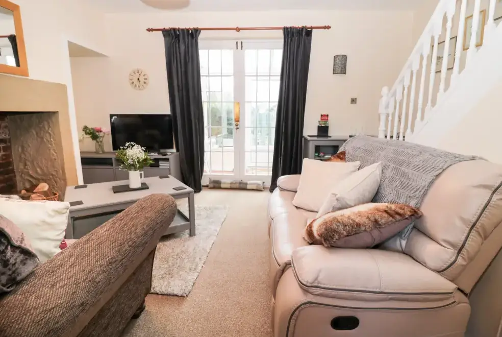 Lounge at Corbett Cottage, Northumbria