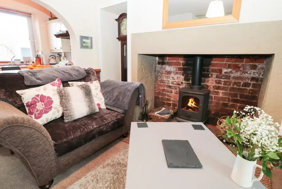 Lounge at Corbett Cottage, Northumbria