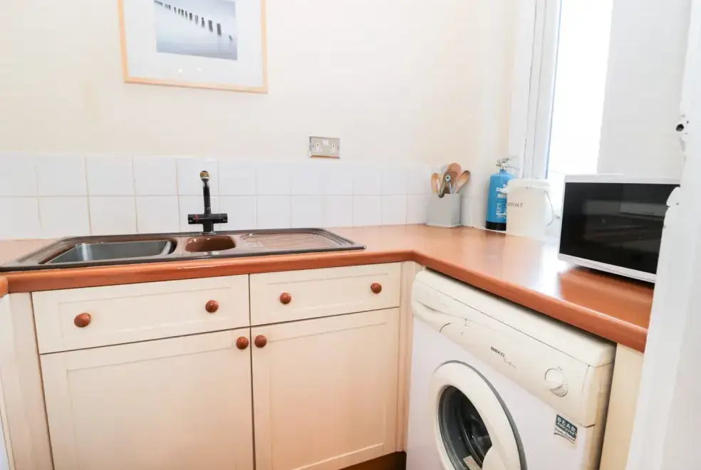Utility room at Corbett Cottage, Northumbria