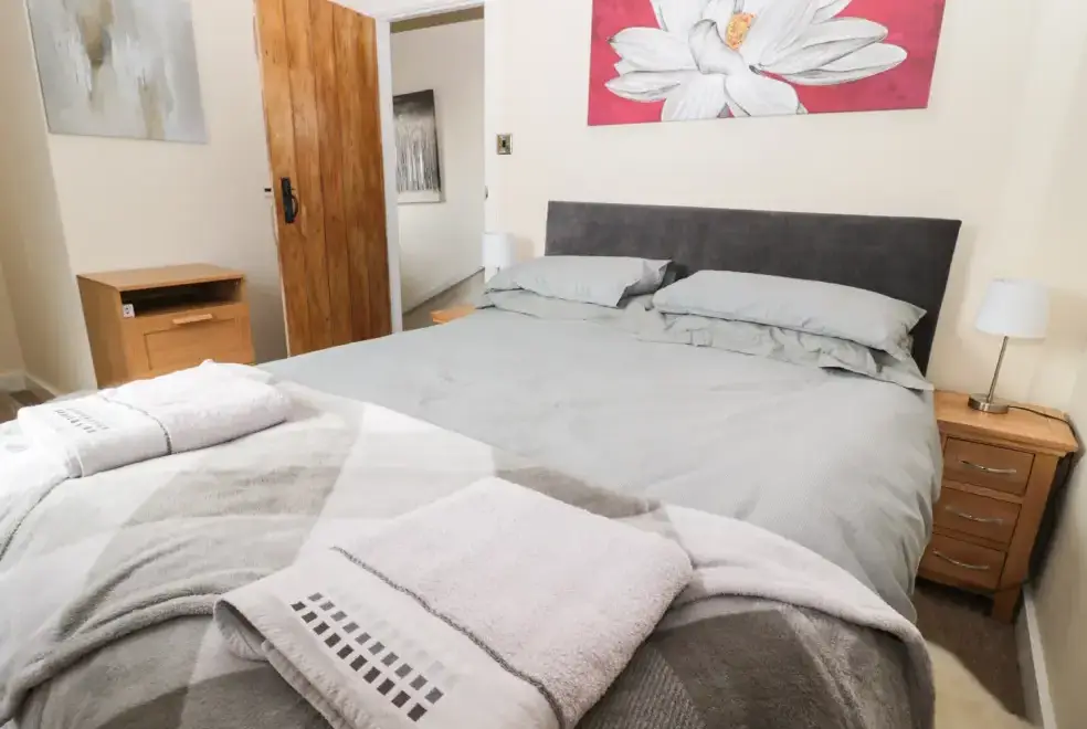 Bedroom at Corbett Cottage, Northumbria