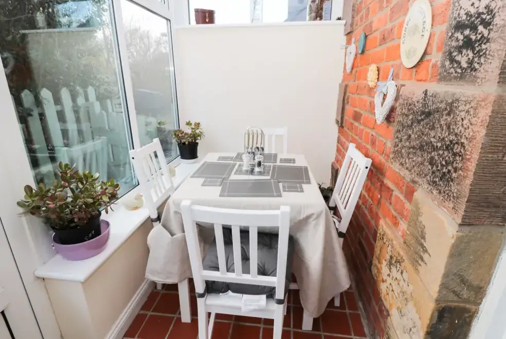 Conservatory at Corbett Cottage, Northumbria