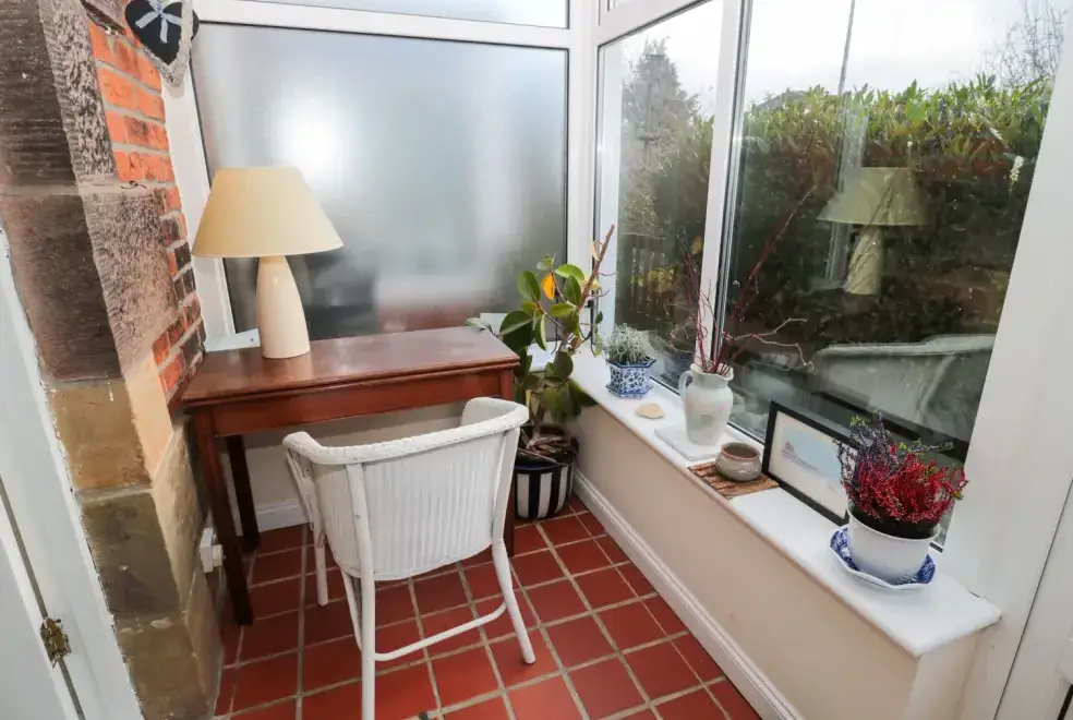Conservatory at Corbett Cottage, Northumbria