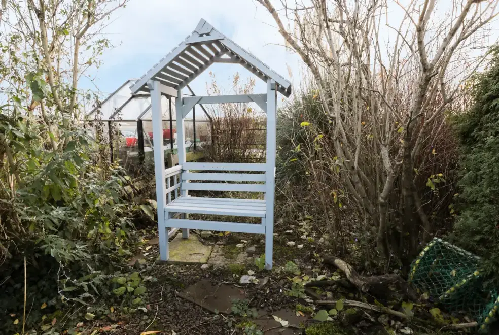 Garden at Corbett Cottage, Northumbria