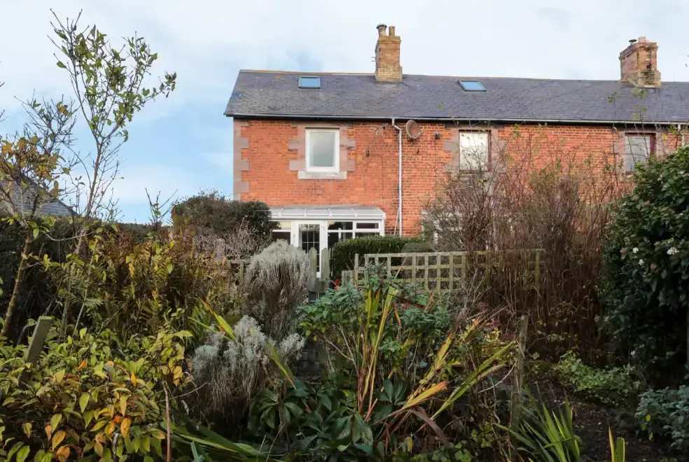 Garden at Corbett Cottage, Northumbria