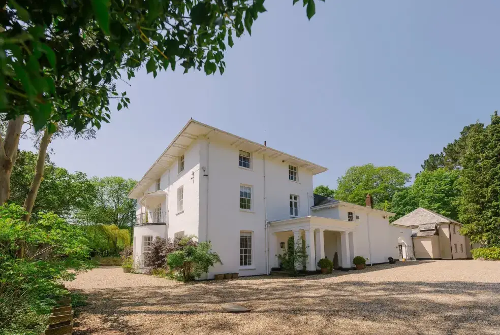Corffe House, from the outside