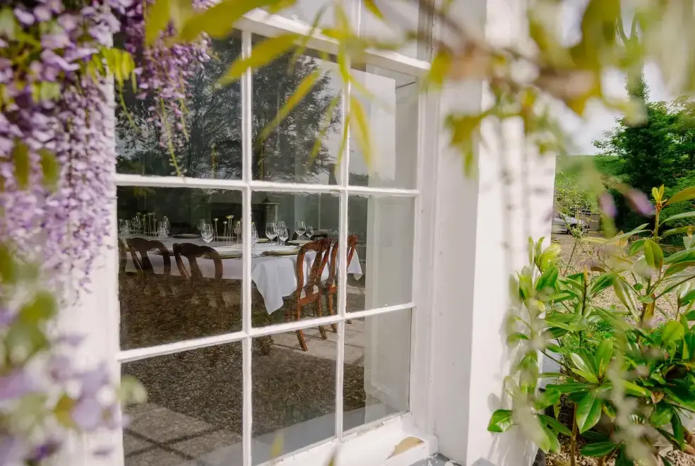 Dining room at Corffe House