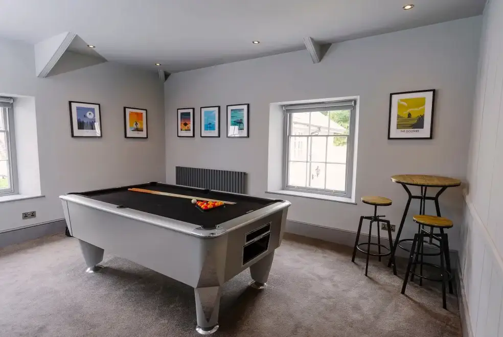 Games Room at Corffe House