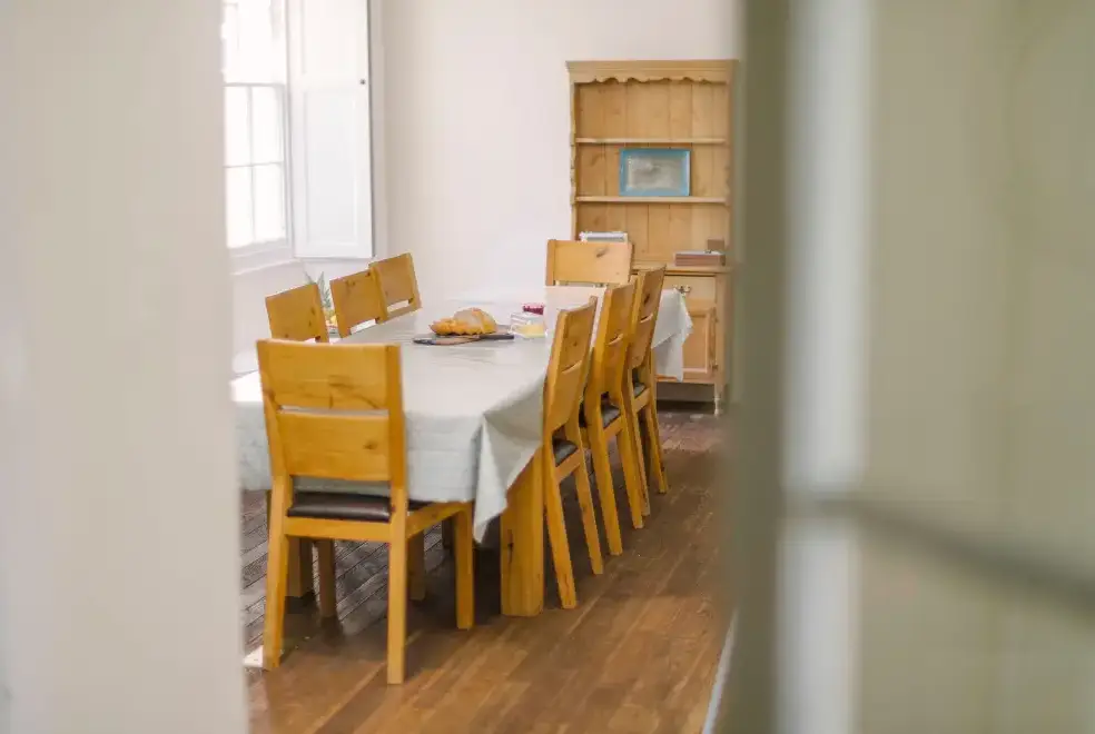 Dining room at Corffe House
