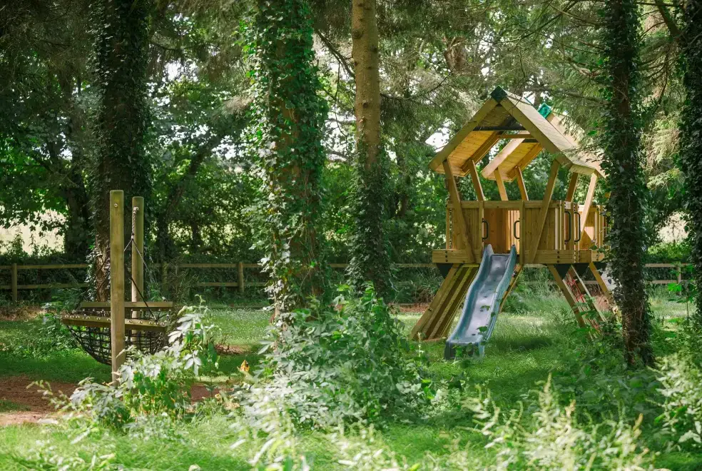Children’s play area at Corffe House