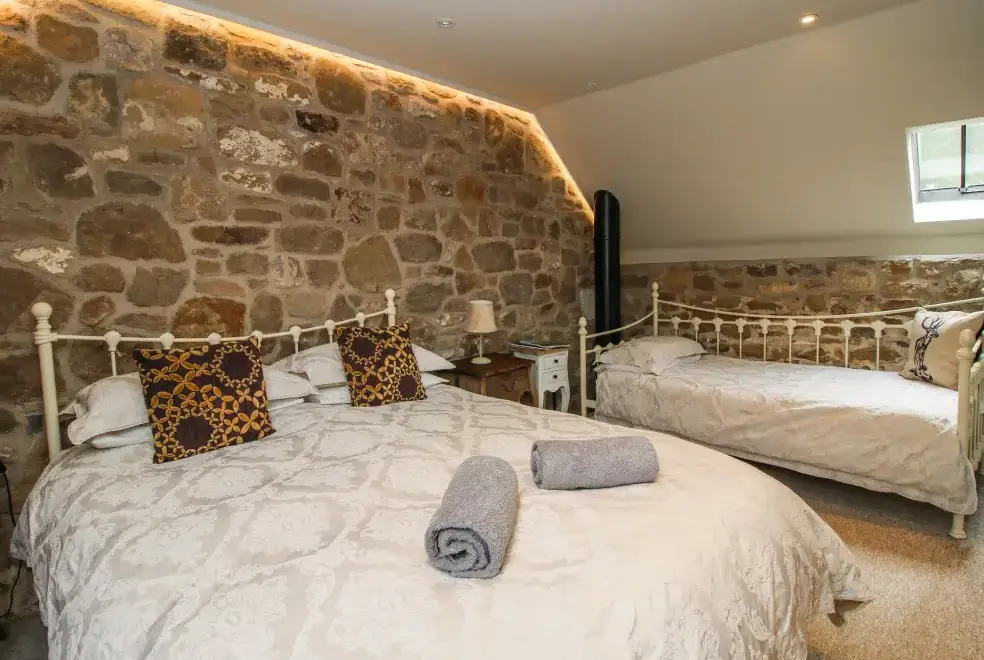 Bedroom at Corn House