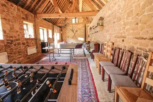 Games Room at Corn House, Shropshire