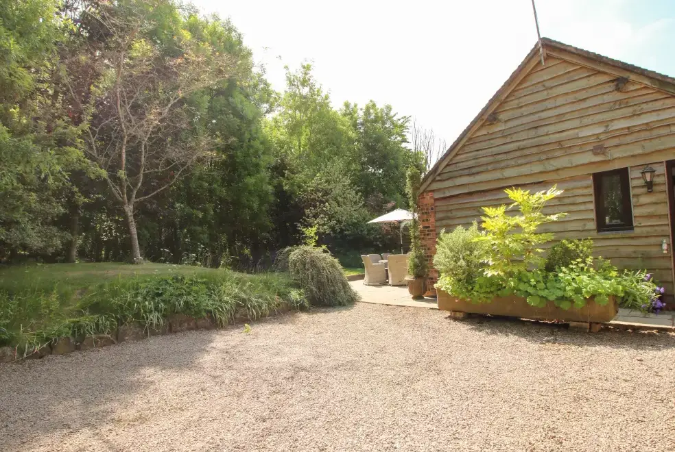 Corn House, from the outside