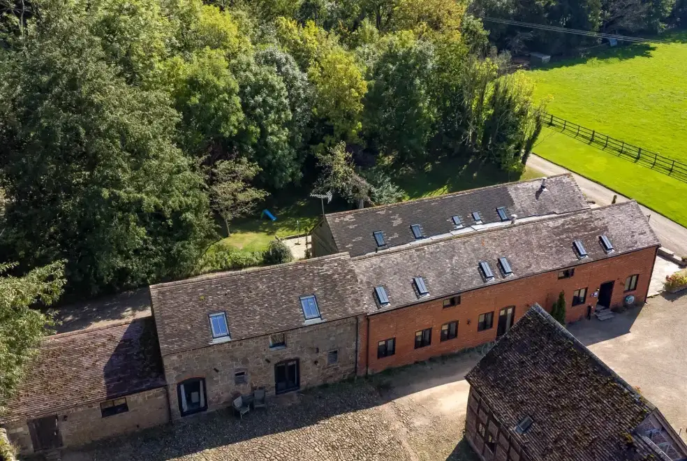 Corn House, from the outside