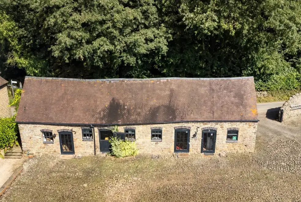 Corn House, from the outside