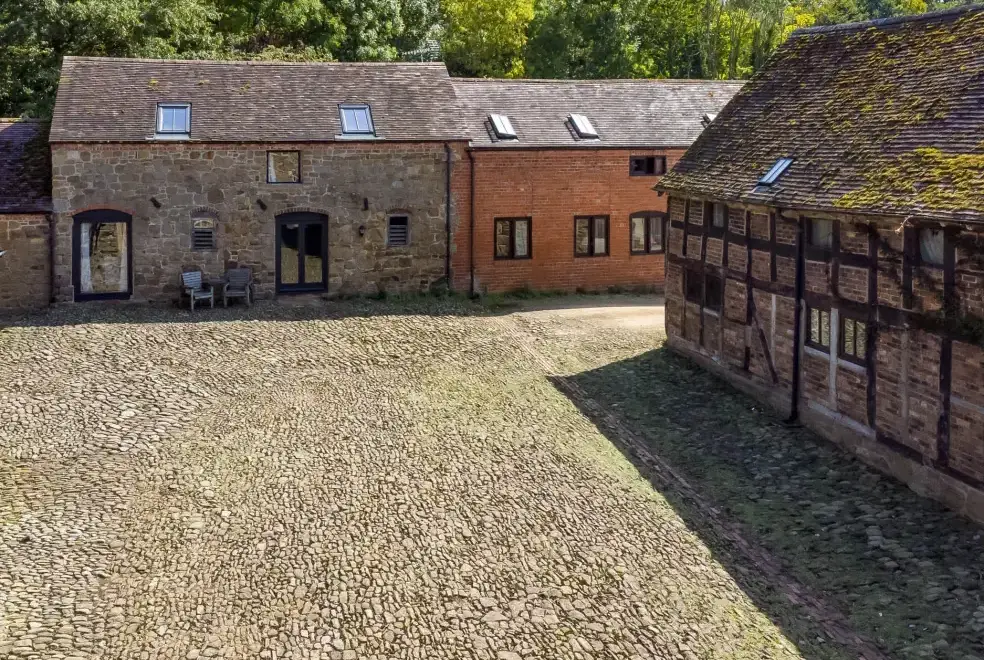 Corn House, from the outside