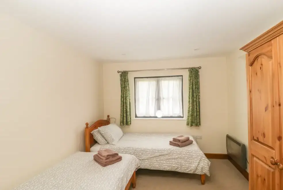 Bedroom at Corner Pet-Friendly Barn, Dorset AONB