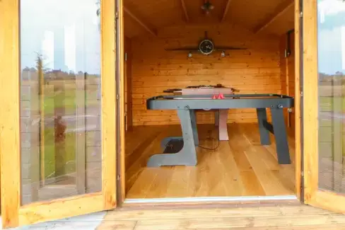 Games Room at Cornfield, North Yorkshire