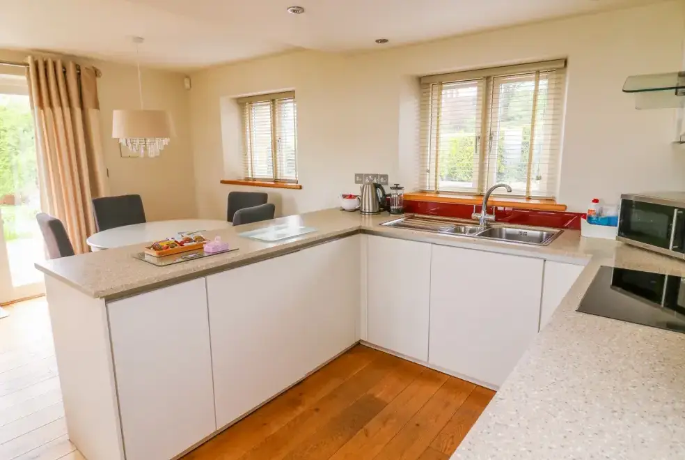 Kitchen/diner at Cottam Cottage Farm