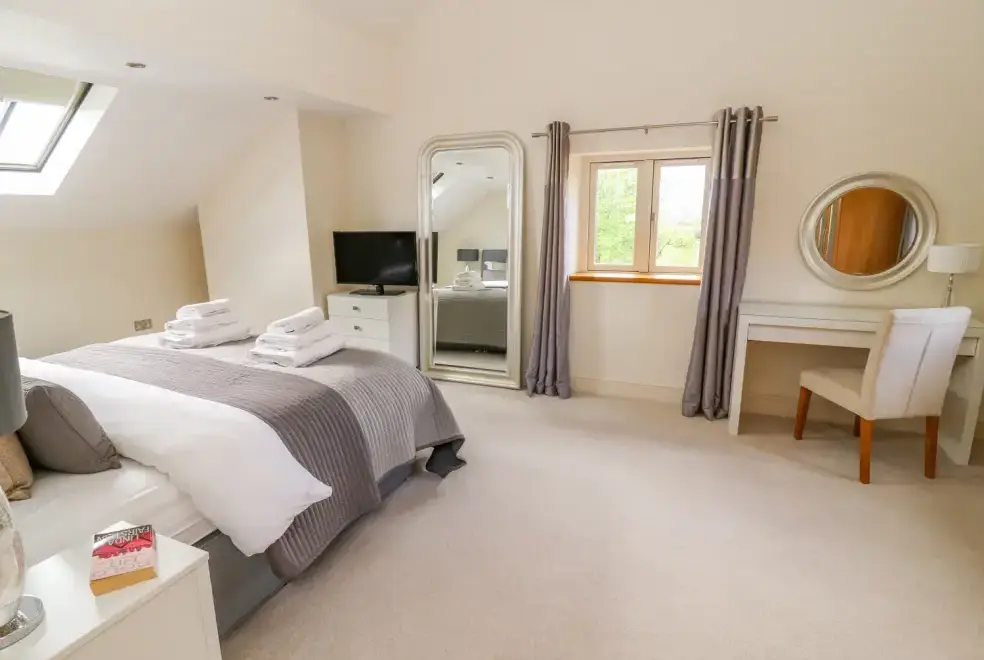 Bedroom at Cottam Cottage Farm