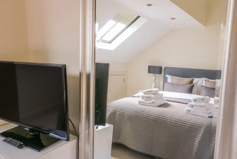 Bedroom at Cottam Cottage Farm