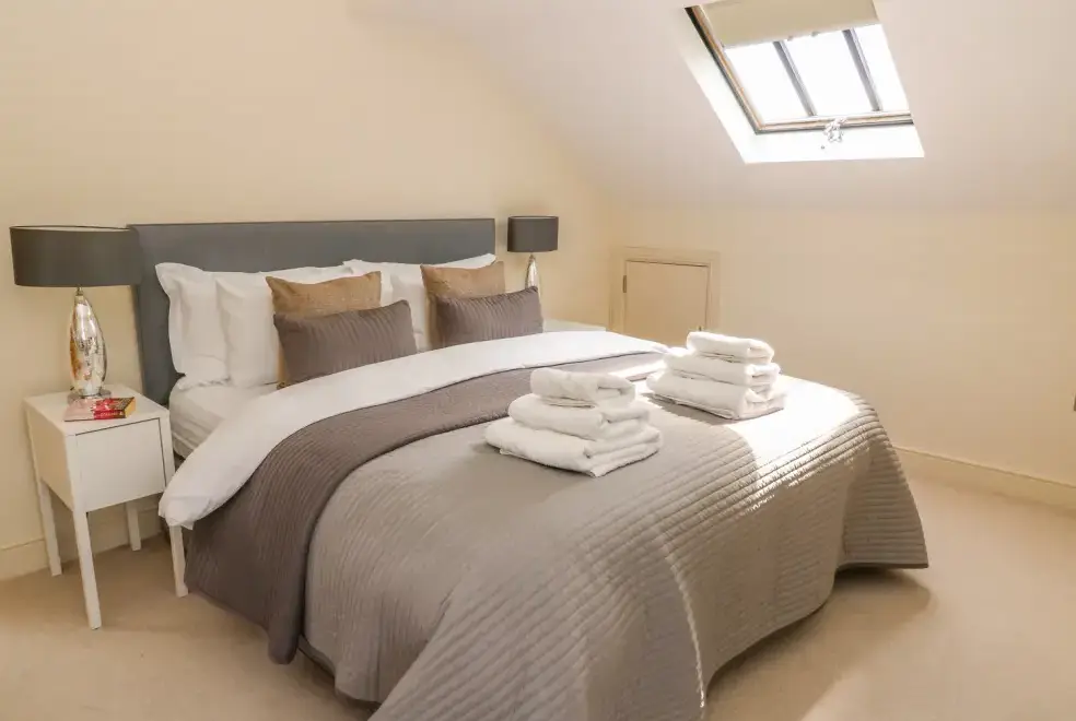 Bedroom at Cottam Cottage Farm