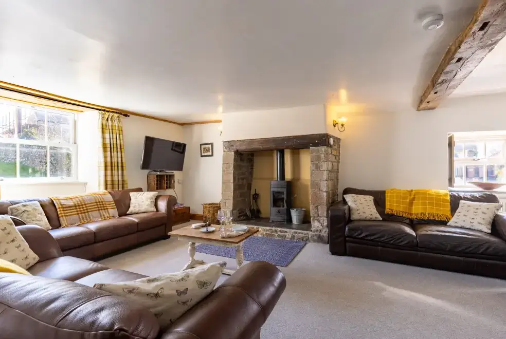 Lounge at Court Farmhouse