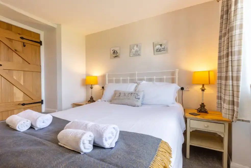 Bedroom at Court Farmhouse