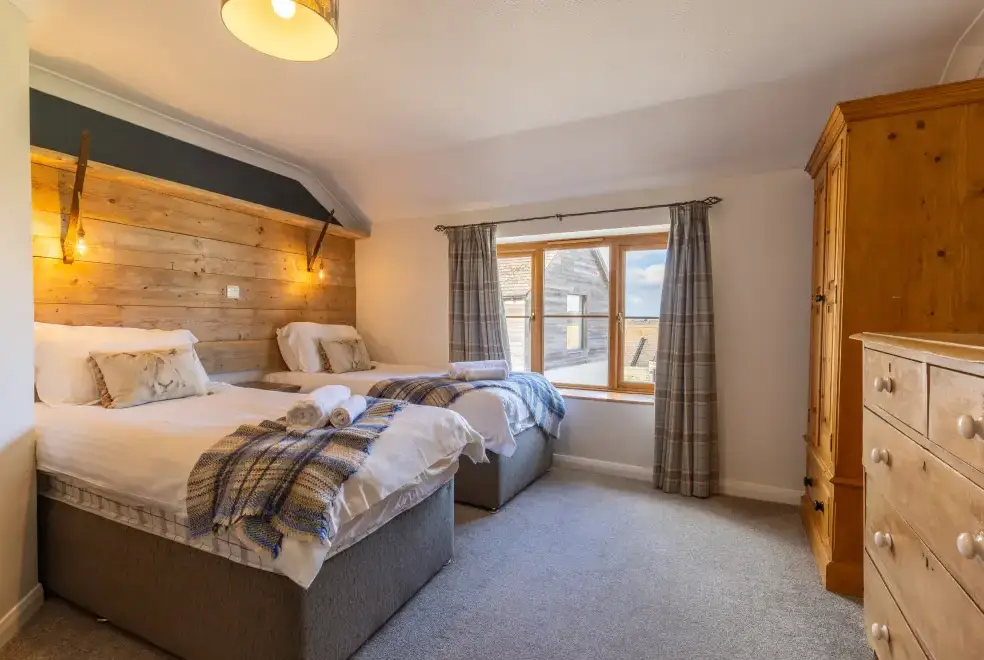 Bedroom at Court Farmhouse