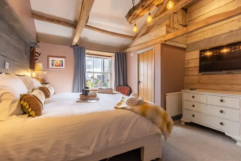 Bedroom at Court Farmhouse