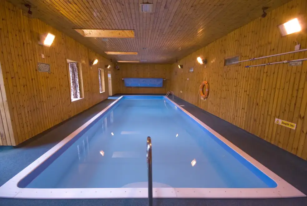 Private Swimming Pool at Courtyard Cottage