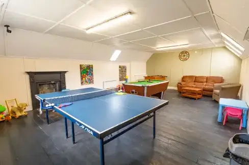 Games Room at Courtyard Cottage, Highland