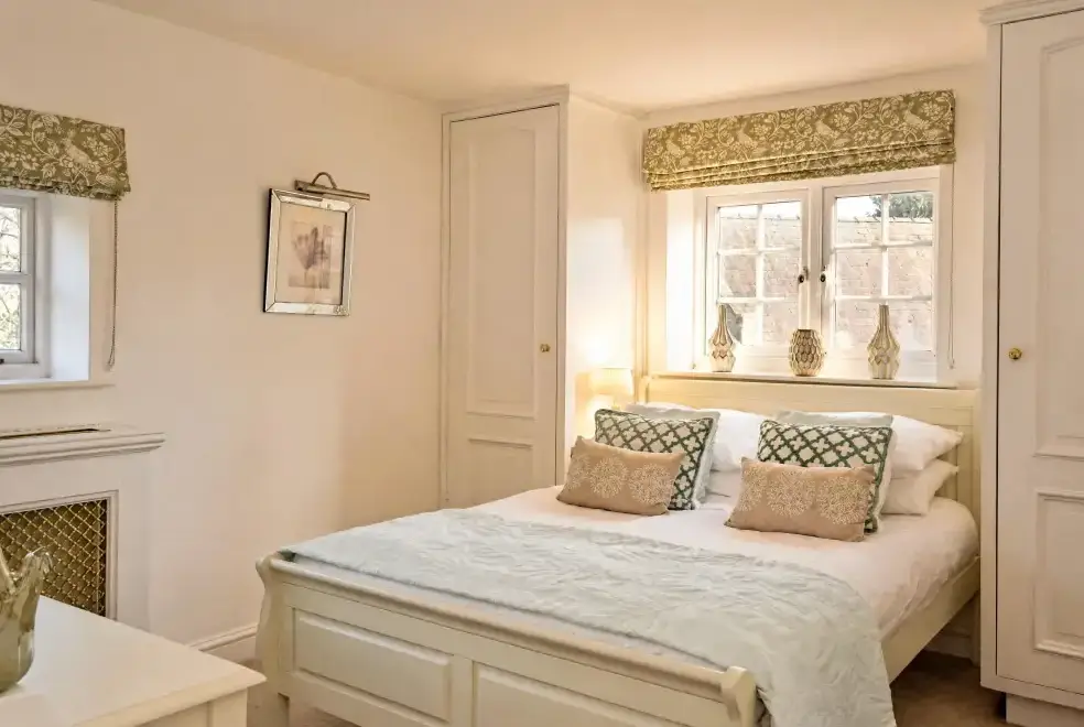 Double bedroom at Courtyard Cottage