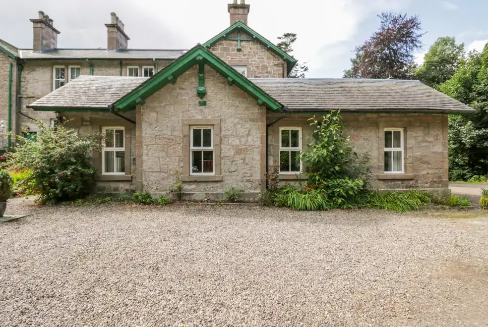 Courtyard Family Cottage, Central Scotland , from the outside