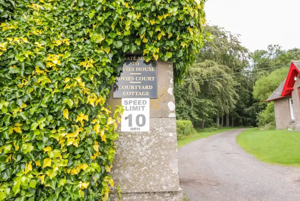 Countryside near Courtyard Family Cottage, Central Scotland 