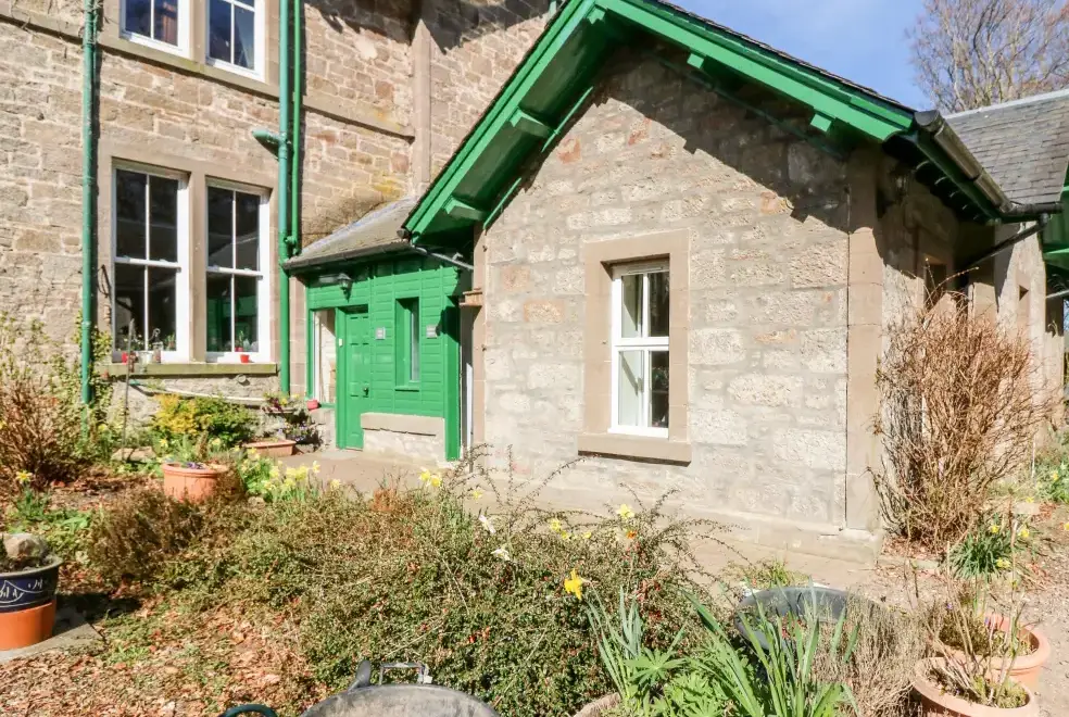 Courtyard Family Cottage, Central Scotland , from the outside