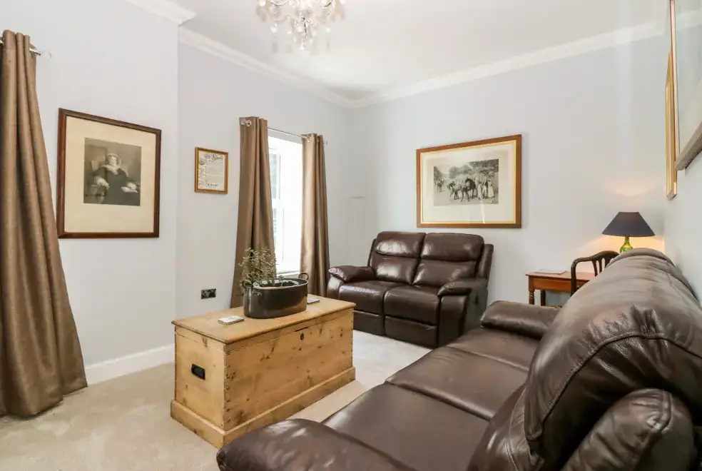 Lounge at Courtyard Family Cottage, Central Scotland 