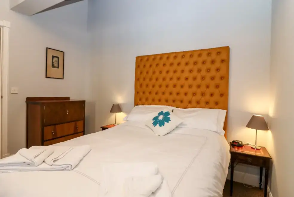 Bedroom at Courtyard Family Cottage, Central Scotland 