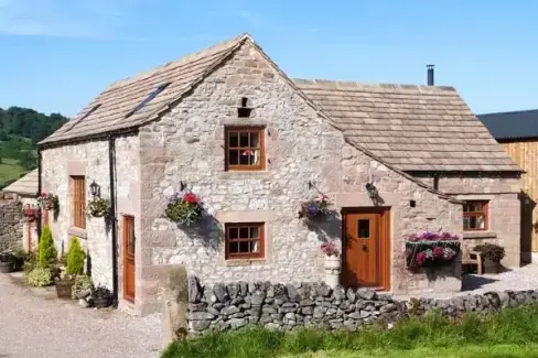 Cow Barn, Peak District National Park, Derbyshire,  England