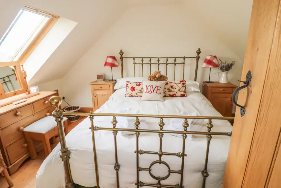 Bedroom at Cow Barn, Peak District National Park