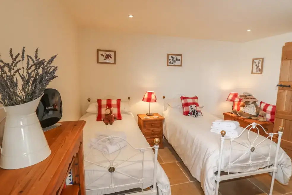 Bedroom at Cow Barn, Peak District National Park