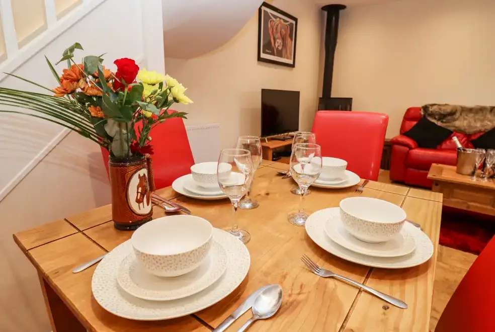 Kitchen/diner at Cow Byre