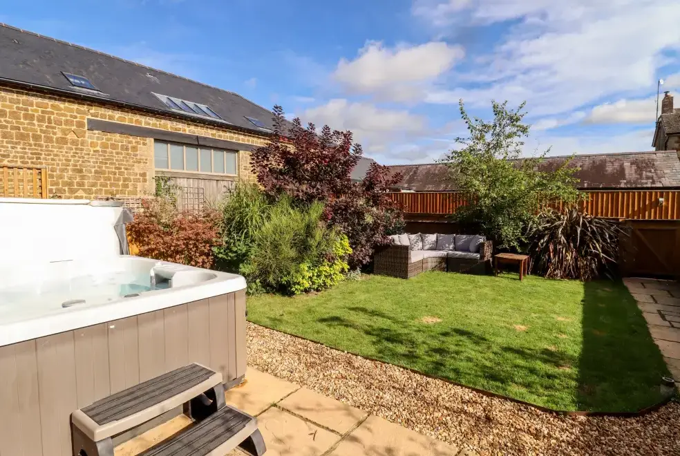 Private Hot Tub at Cow Byre