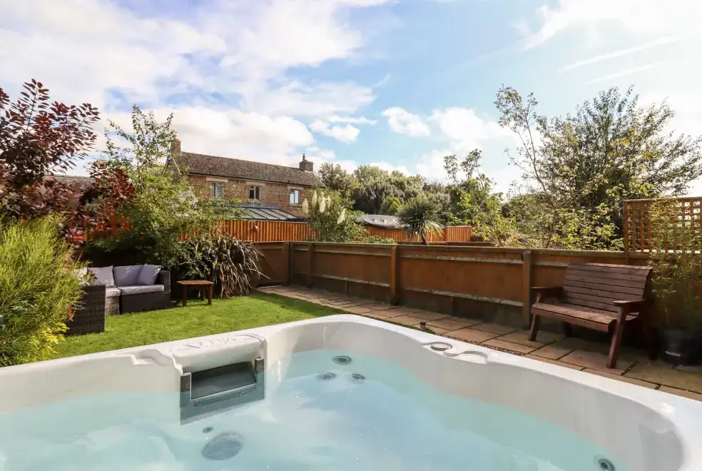 Private Hot Tub at Cow Byre