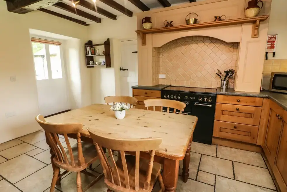 Farmhouse style kitchen at Cowstonegill