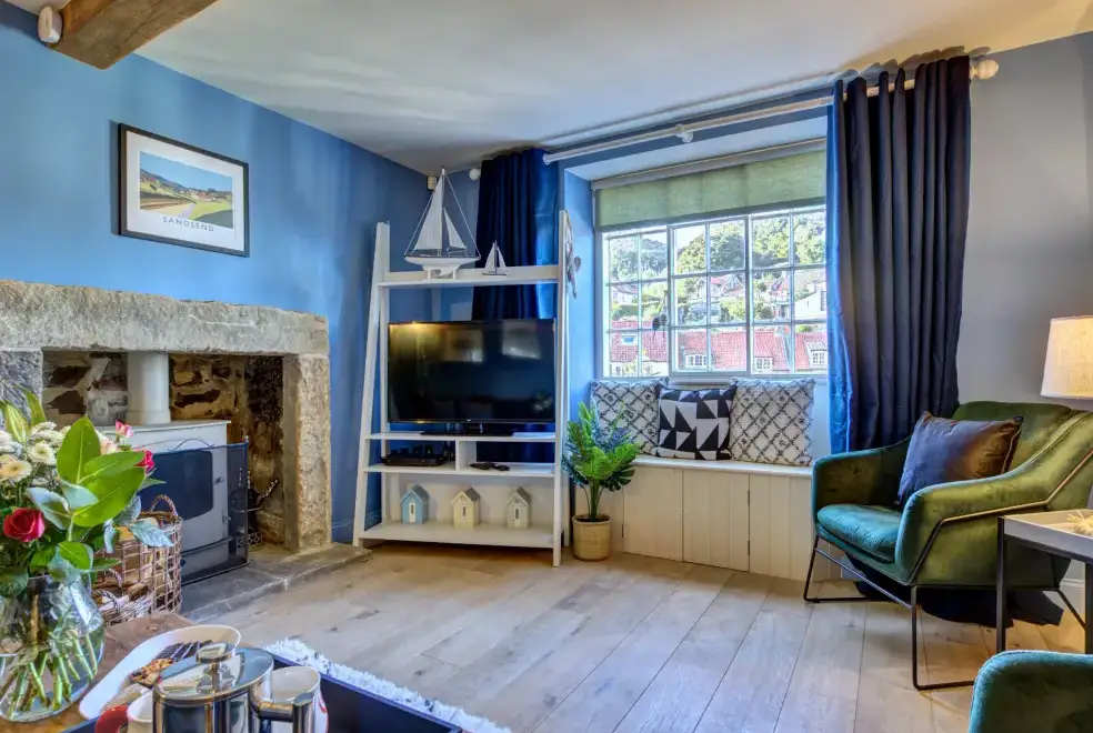 Lounge at Crab Cottage