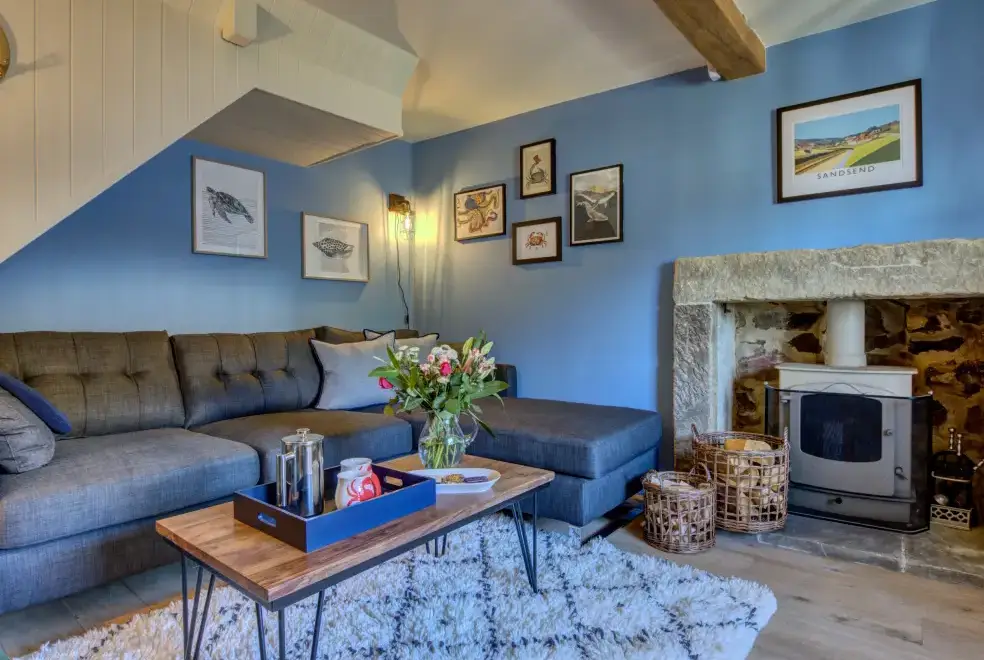 Lounge at Crab Cottage